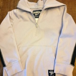 Gray pullover jacket